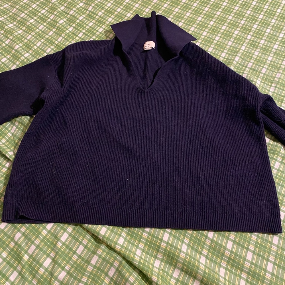 A New Day (Target Brand) Collared Lounge Shirt
